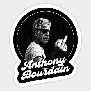 Anthony Bourdain pose Sticker